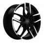 Легковой диск Khomen Wheels KHW1708 6,5x17 5x112 ET38 57,1 Black-FP